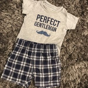 Perfect Gentleman Short Set